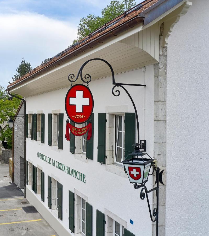 Auberge La Croix-Blanche Gingins Kültér fotó